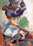 Henri Matisse Hat woman painting